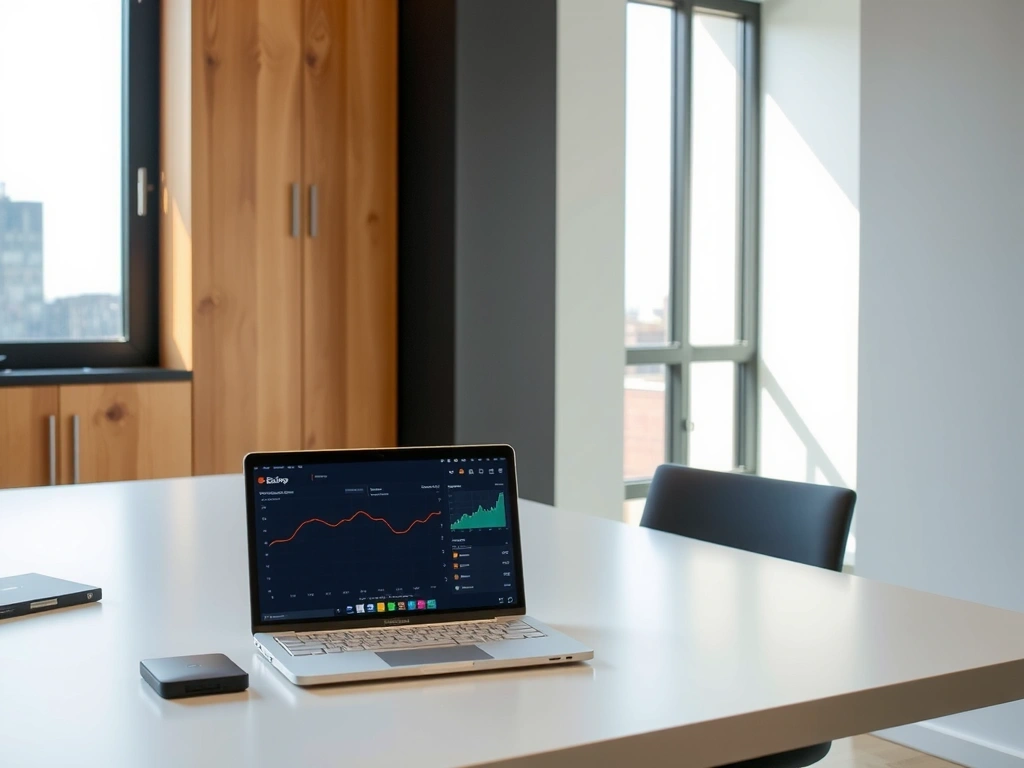 Modern data workspace in Hanoi